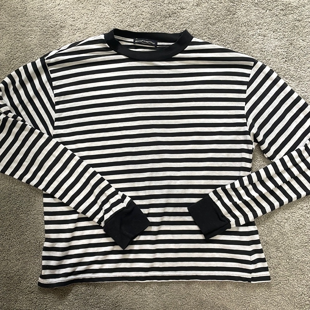 Brandy Melville Striped Long Sleeve Top